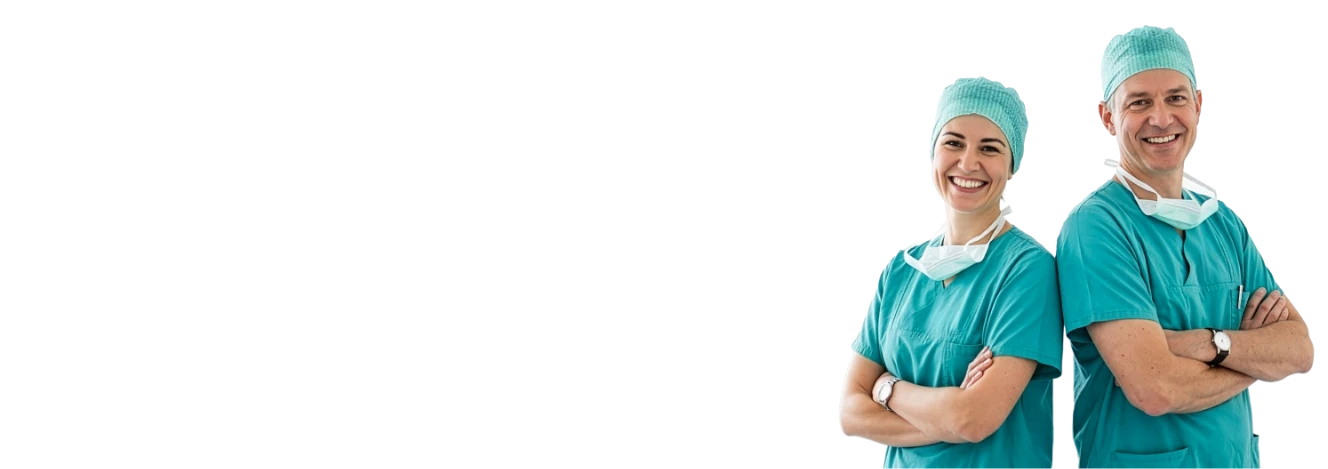 Ärzteteam im OP-Bereich